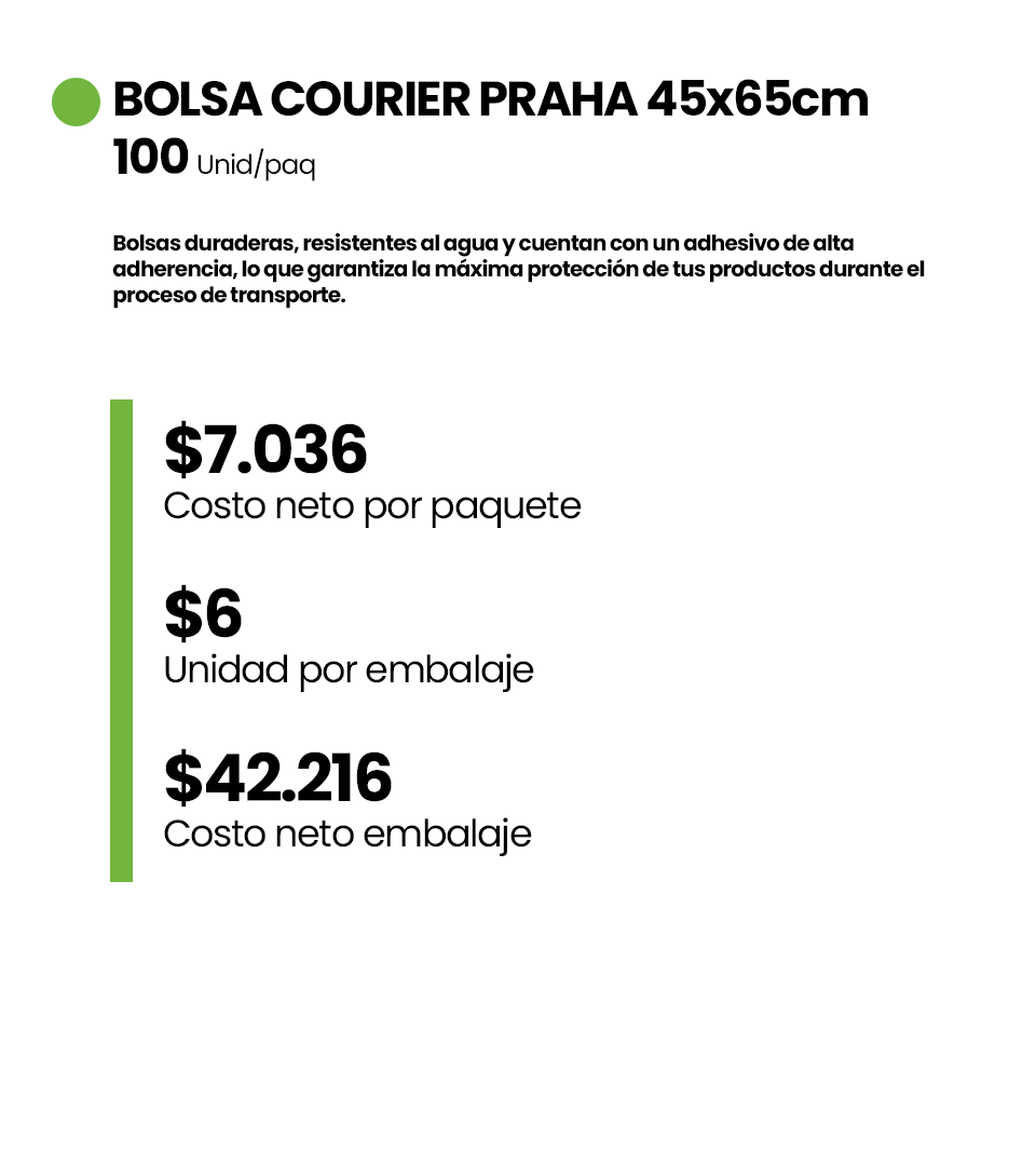 BOLSA COURIER PRAHA 45x65cm