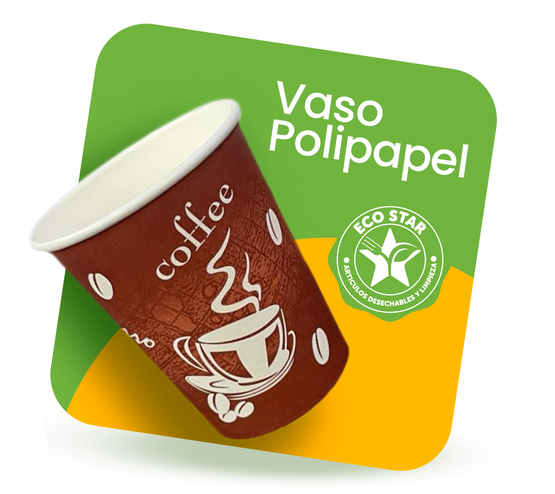VASO  POLIPAPEL ECOSTAR